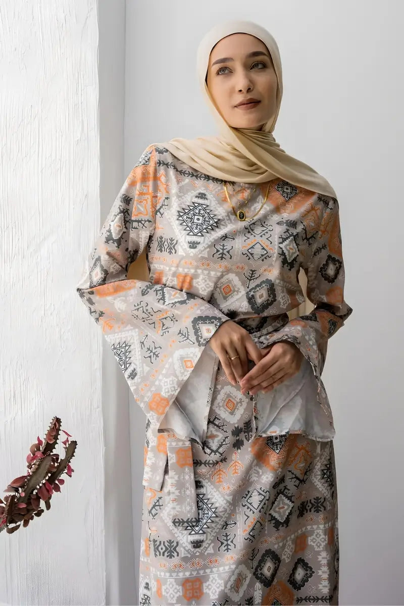 Bohemian Print Maxi Dress